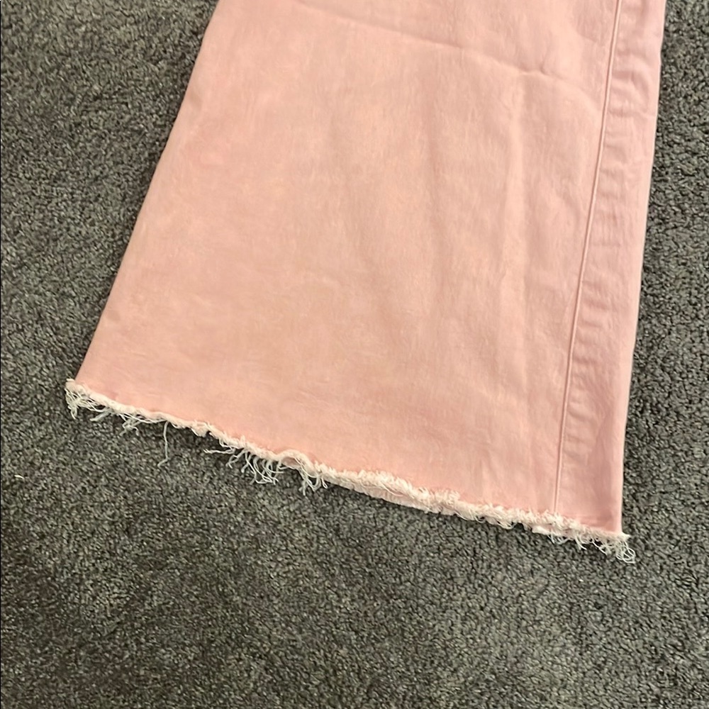 We The Free Free People light pink extra wide leg jeans size 29 - Picture 4 of 10